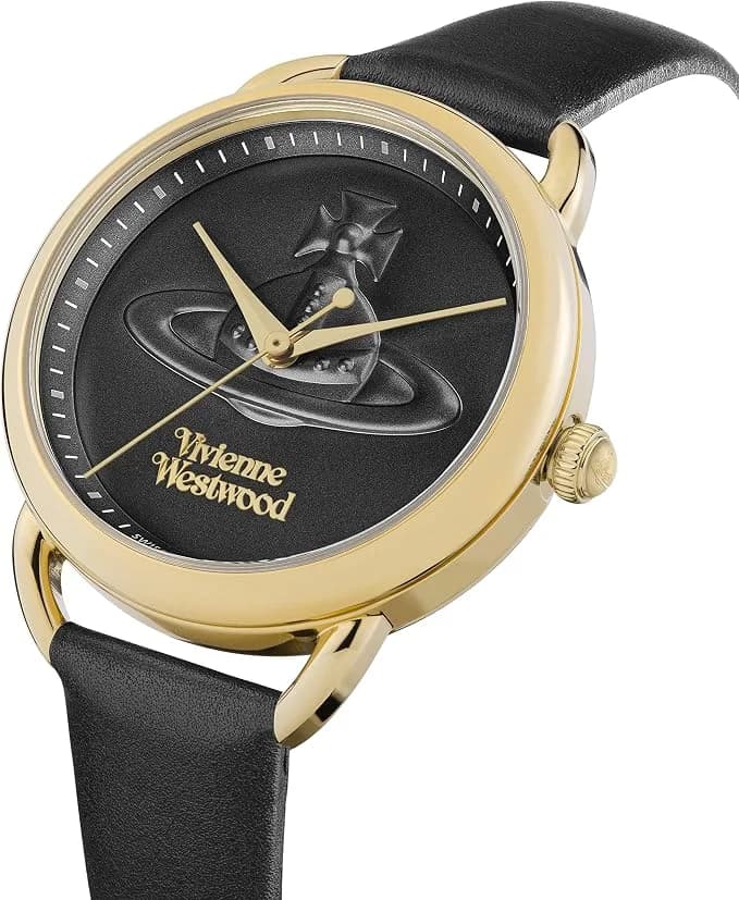 Montre Vivienne Westwood VV163GDBLK femme vue de profil