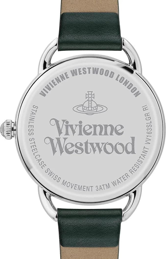 Montre Vivienne Westwood VV163SLGR femme détail cadran vert