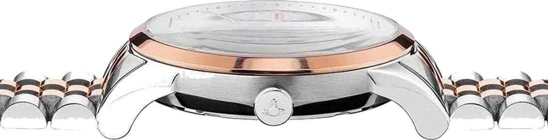 Montre Vivienne Westwood VV208RSSL femme détail cadran argent