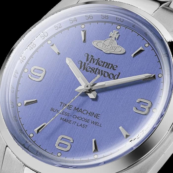 Maillons et fermoir du bracelet acier, Vivienne Westwood VV274MBLSL