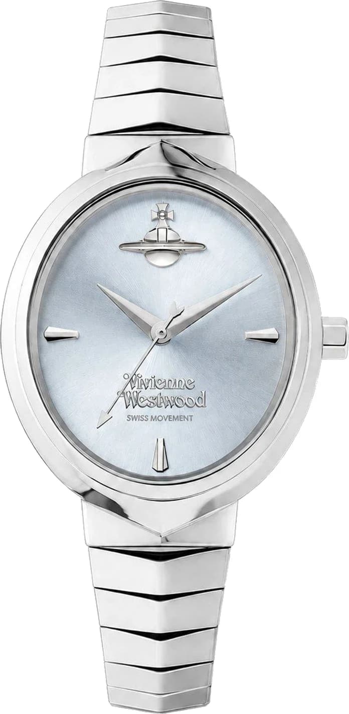 Montre Vivienne Westwood VV314LBLSL femme cadran bleu bracelet acier