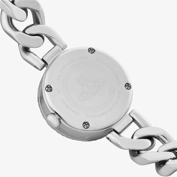 Montre Vivienne Westwood VV323WSSL femme détail cadran argent