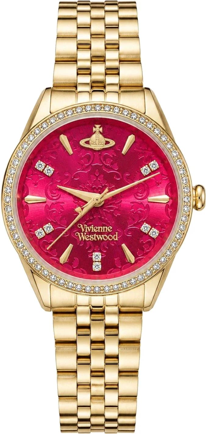 Montre Vivienne Westwood VV327RRGD femme cadran rose bracelet acier