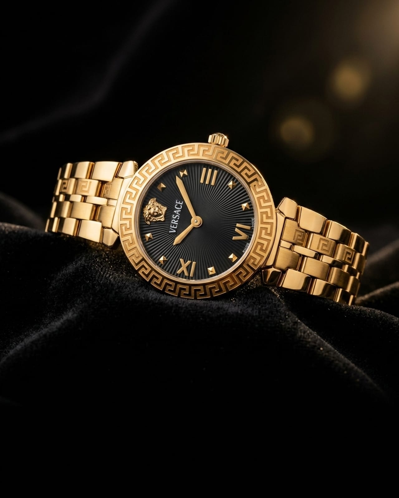 Bannière éditoriale montres femme luxe